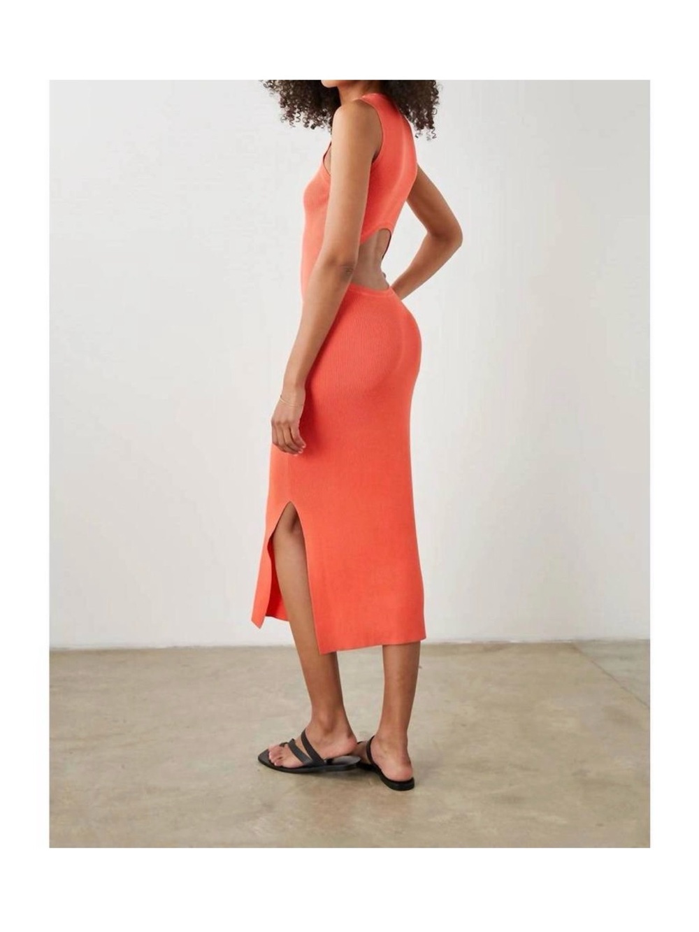 NEW RAILS syd dress in coral small - Picture 2 of 10